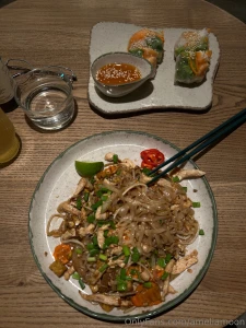 I went on a date with myself tonight at my favorite asian restaurant