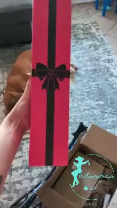 My first gift from my wish list i wonder what it is 
