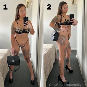 Which one is sexier would you like us to go out like this honey