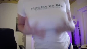 Someone spun my wheel see pinned post and won post wet tshirt vid to