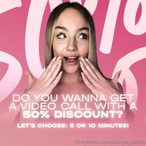 Exclusive discounts on video calls want to feel even closer just you