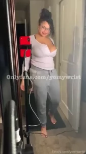 Watch me strip down and oil down my body