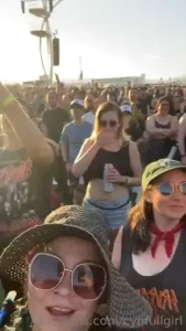 In las vegas for a sick new world music festival