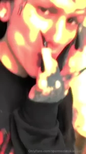 Chci aby mi takhle teklo semeno z pusy