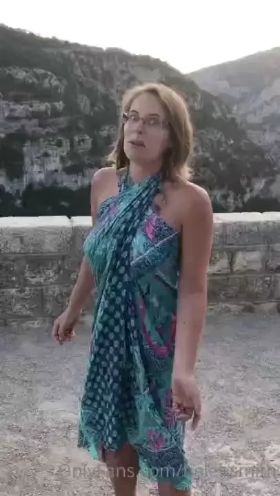 I was driving back to the campsite after a day at a beautiful 