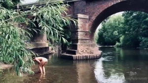 Part 2 of the summer skinny dip it may look chilly but this was the