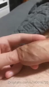 Using my precum to get under my foreskin