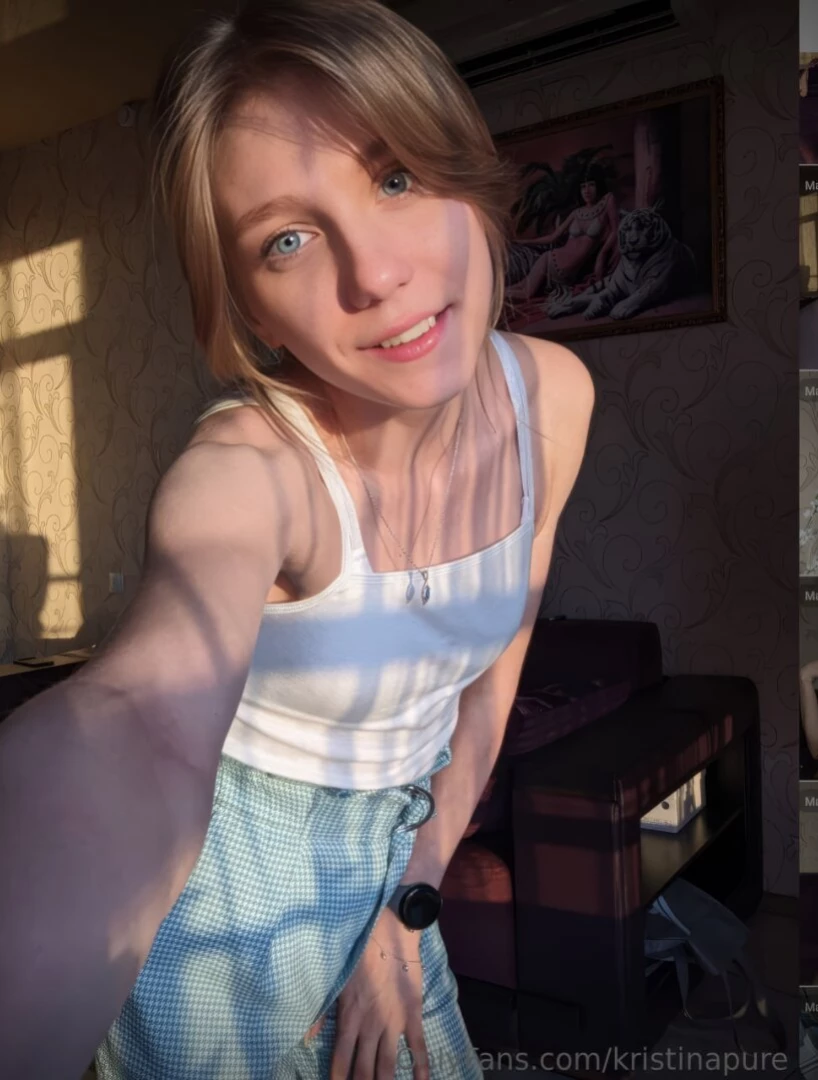 Finally 18 kristinapure make free sub for first 15 this pretty virgin part 609 