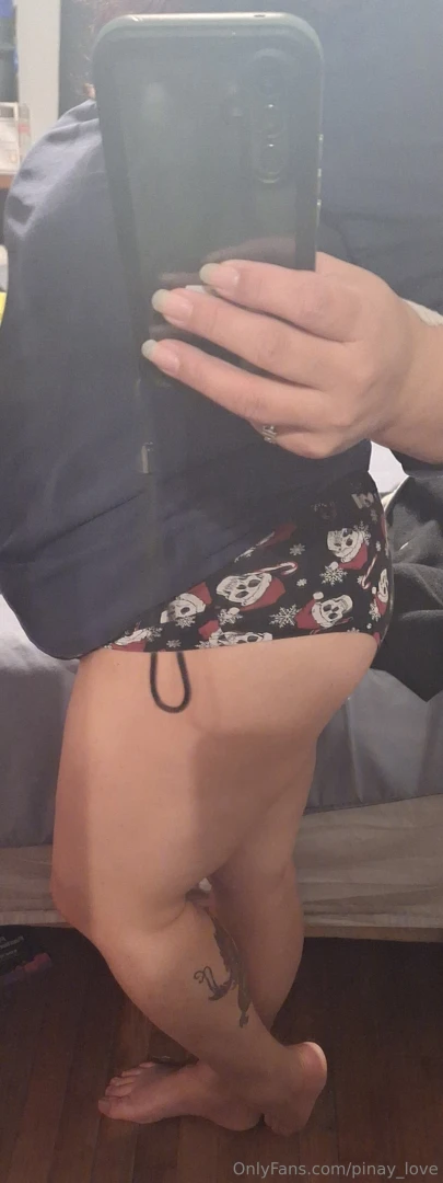 In the christmas spirit with my skull santa s 