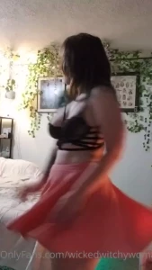 Look at me in my cute little skirt here s a twirl for you to show it