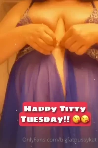 Have a great day everyone titty tuesday is my fave