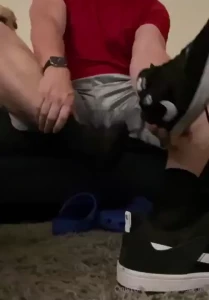 I need a boy to rub my feet