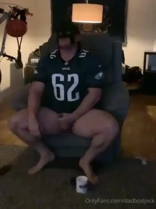 Blasting some jock batman cum