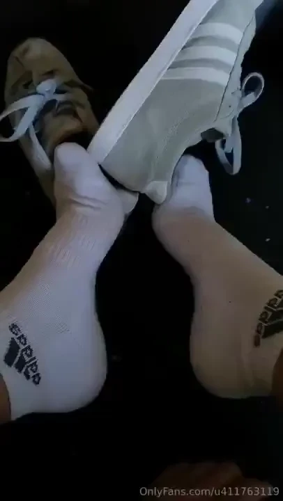 Bare soles after workout 