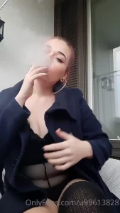 Smoking and striptease