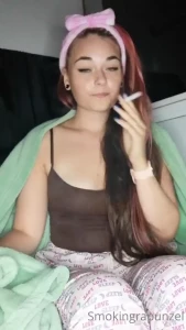 Enjoying my last smoke of the day in my bj s