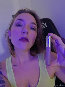 Paint my lips with my lip gloss and then choose which part of my body