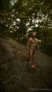 While out naked in nature i of course wanted to take some time to