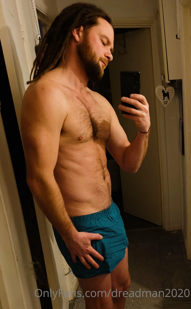 The beard n boxers shot 