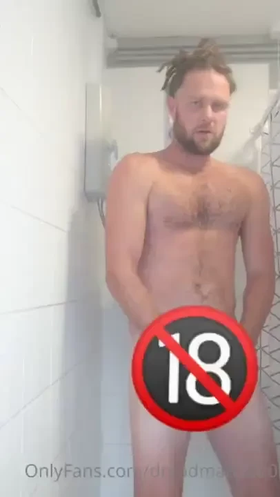 Shower wank and cum - this is my first ever wank and cum in the shower 