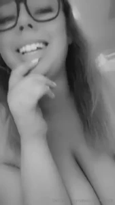 Glasses and a cute smile