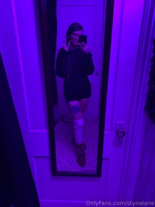 Pants thigh-highs amp hoodie