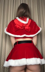Door 1 starting off wholesome with this super cute mrs claus outfit part 5