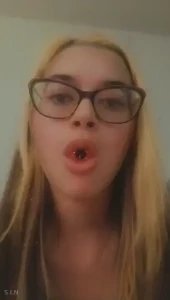 Daddy got me a snack