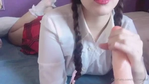 What i like to do most at school is blowjob
