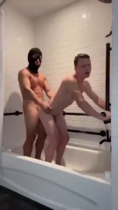 Getting fucked by themaskedtop in the shower gt gt gt