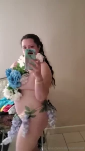 Flowers for milf day this was a costume for an anythingbutclothes