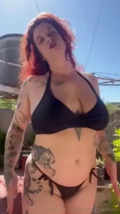 Gettin myself wet hot day today hope u enjoy the view