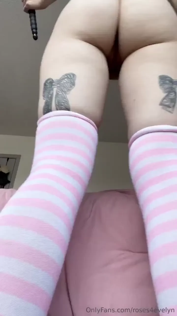 Pretend it s your cock amp cum in my ass 