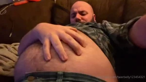 Had a huge meal and now i m packed tight