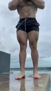 Sexy out from the pool
