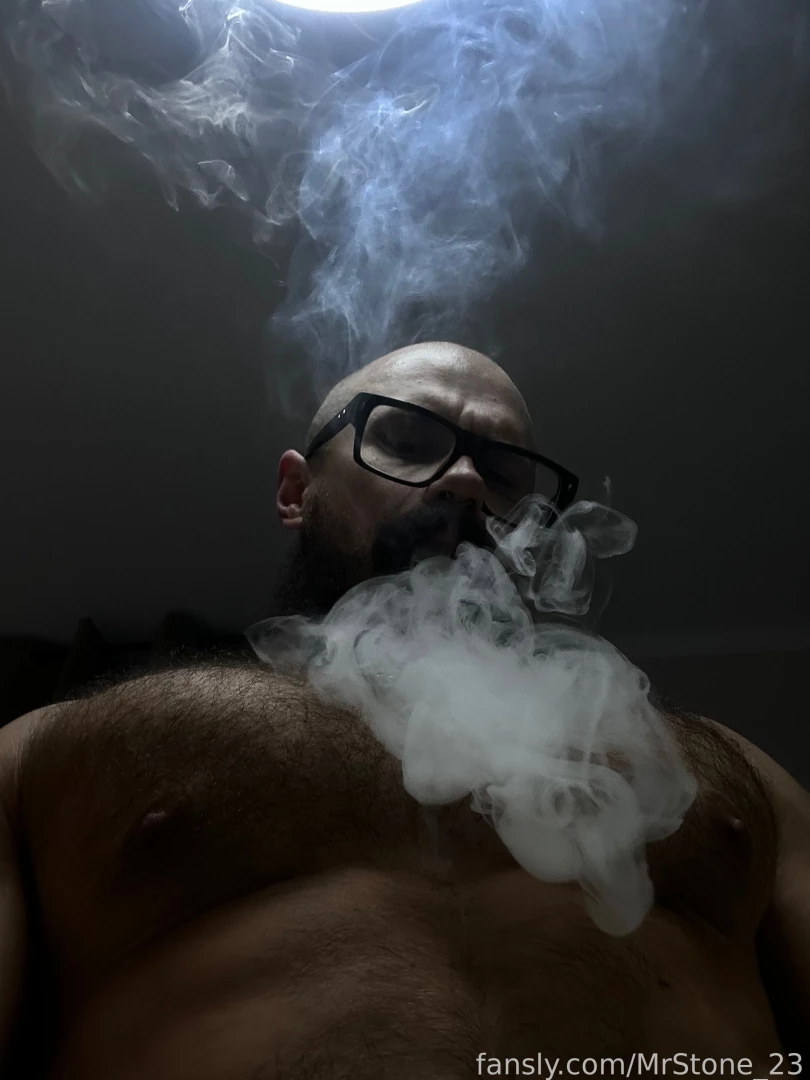Muscle hairy beard mustache flex domination stud leather master giant part 114 