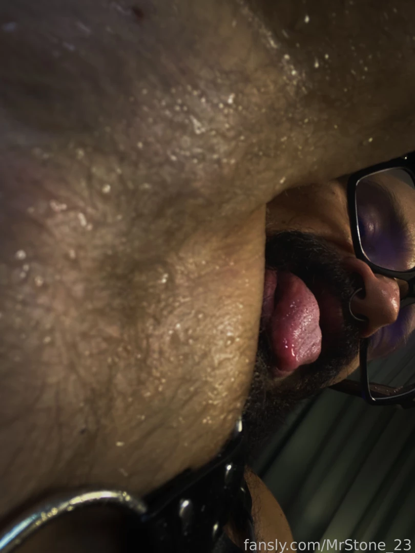 Muscle hairy beard mustache flex domination stud leather master giant part 168 