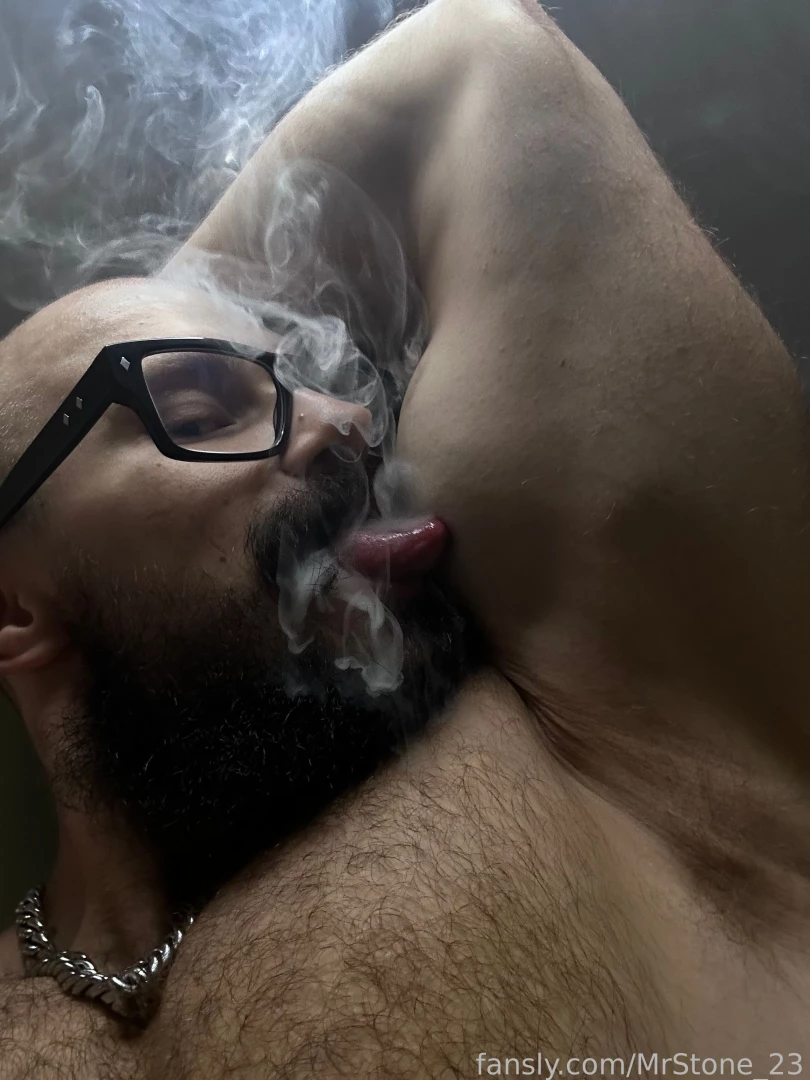 Muscle hairy beard mustache flex domination stud leather master giant part 119 