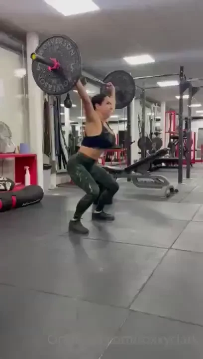 And just like that back in the gym 
