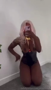 Something for the nerds from a fellow nerd my storm cosplay- from the