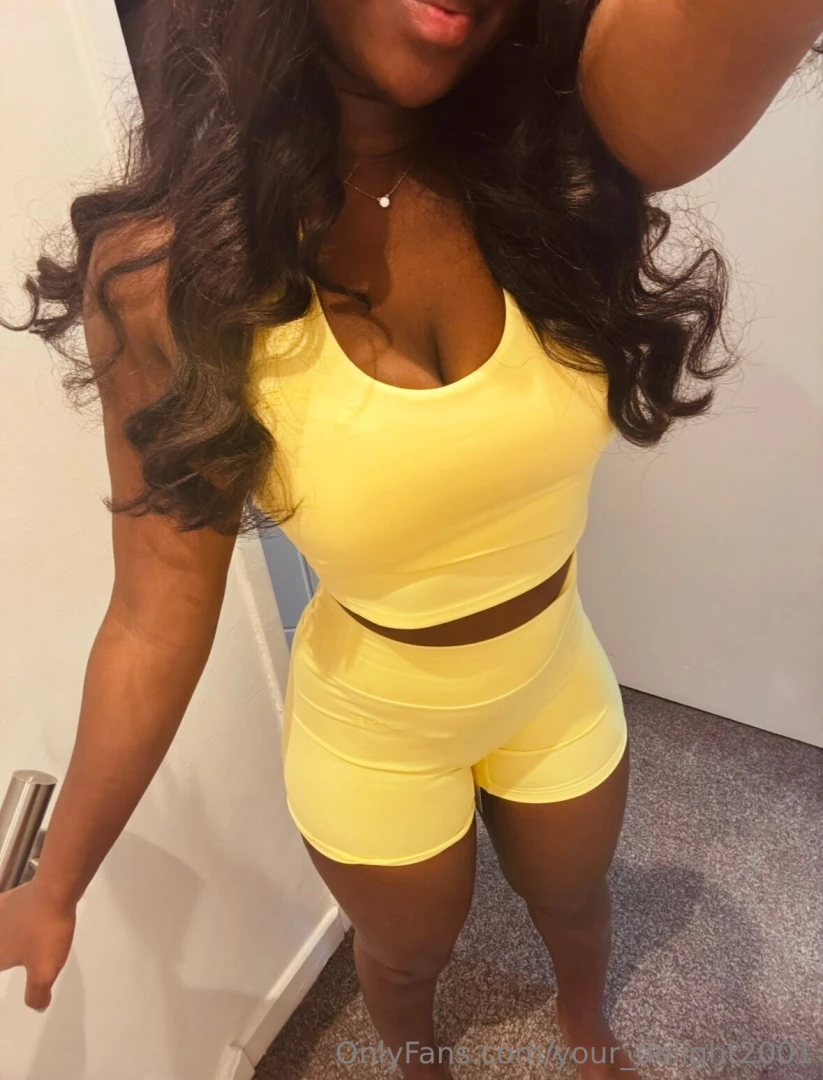 Got cute for my workout 