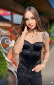 This super cute and playful girl kitty polina loves sucking on candy part 84