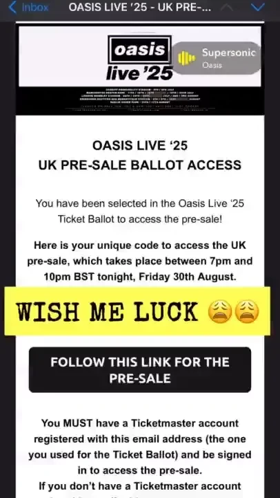 Ahhhhhhhhhhhhh i need this so baddddddd i ve waited 15 years for oasis 