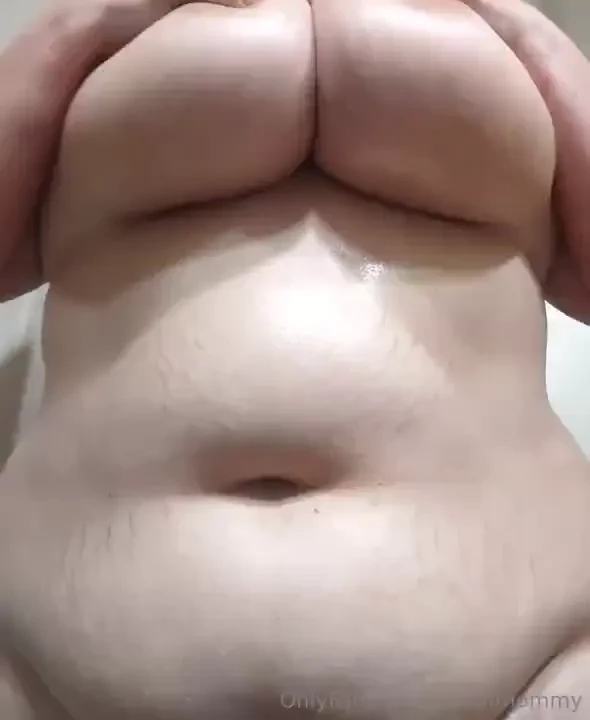 Playing with my huge tits part 4 