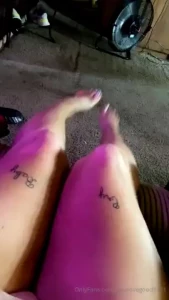 Relaxing on the couch naked i think i ll play with my pussy