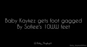 Surprise sunday i gag on her 10ww feet can i get all her toes in my