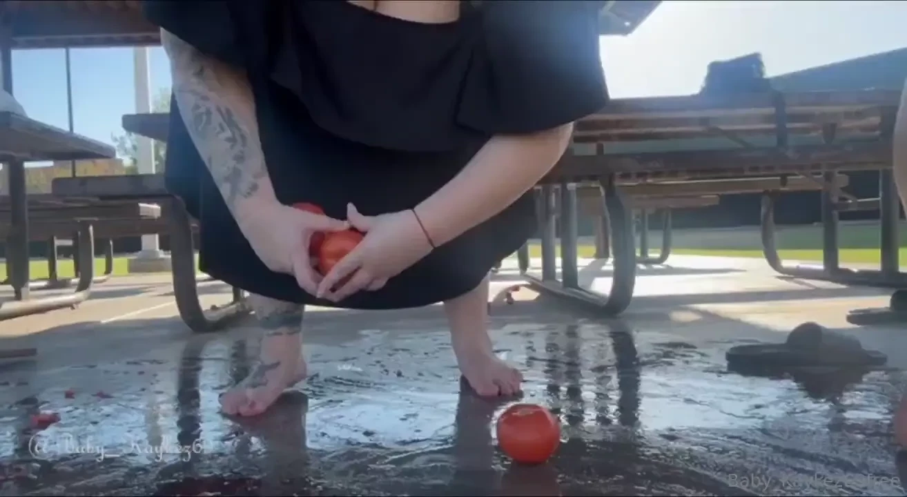 Foot friday we smash tomatoes with our wide feet our big feet get so 