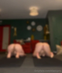 Sexy yoga best seat in the house is saved just for you