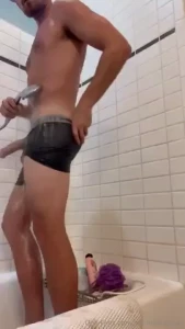 Do you shower like this too