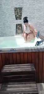 A delicious bath in a jacuzzy come with me baby un rico ba o en un